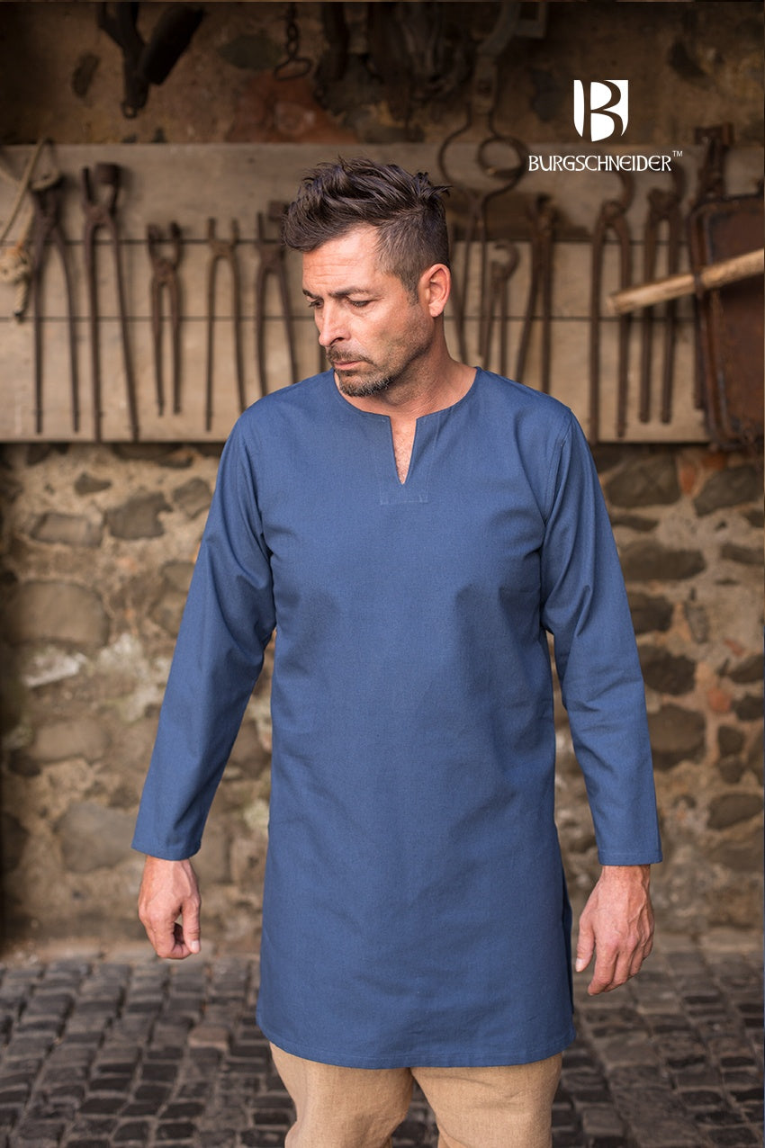 Medieval Tunic / Under Tunic “Leif“ - Blue